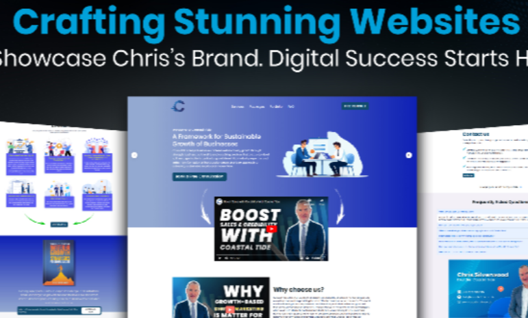 Website Design & Development for Coastal Tide